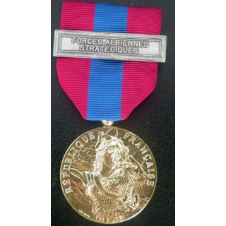 médaille défense nationale barrette "Forces aériennes stratégiques"