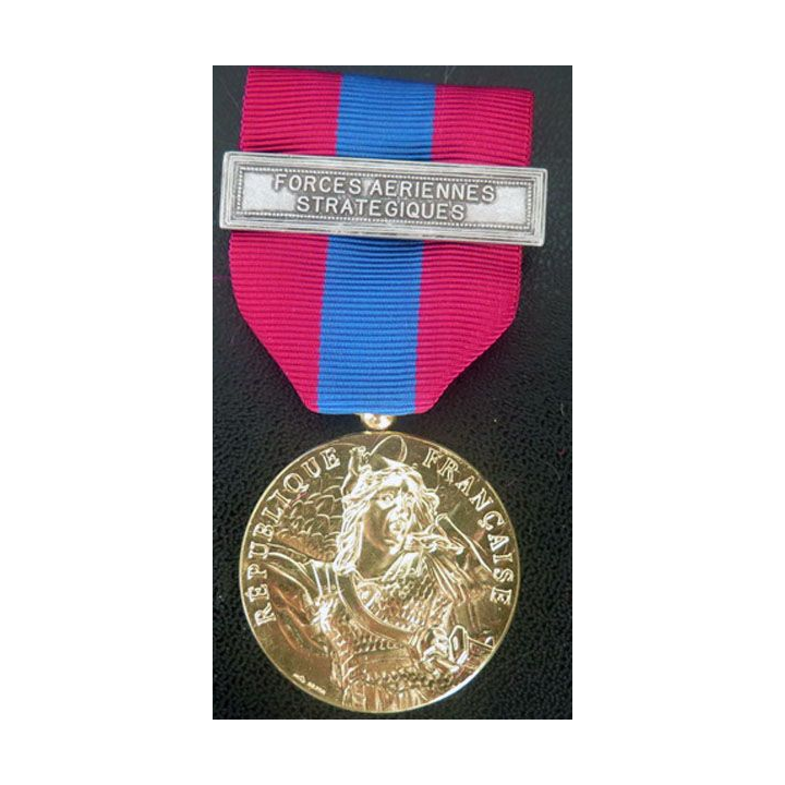 médaille défense nationale barrette "Forces aériennes stratégiques"
