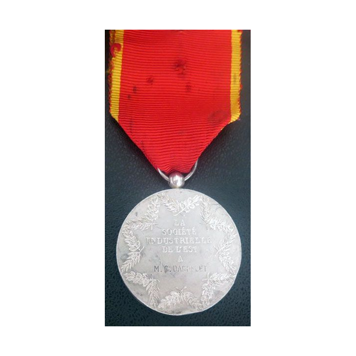 médaille société industrielle de l'est en argent à M. G. Darbelet