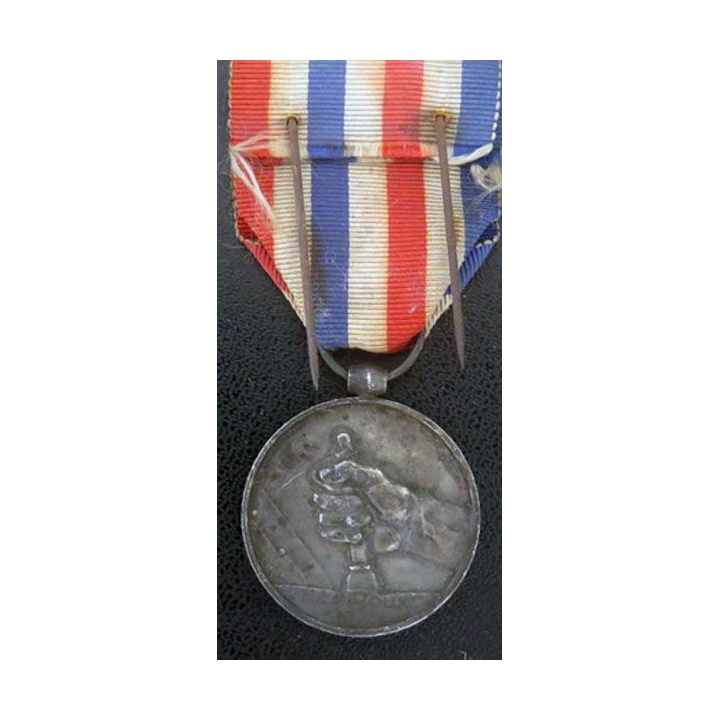 FRANCE : médaille des chemins de fer attribuée en 1942 à H. Le Roux