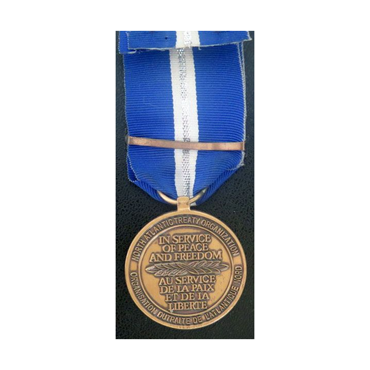 OTAN : médaille commémorative de l'OTAN non article 5 dans les Balkans