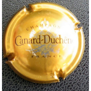 Capsule Muselet de bouteille de champagne Canard Duchêne n° 75g Or bronze