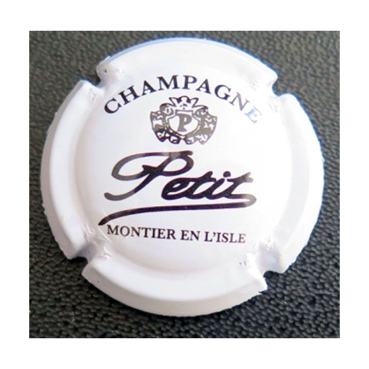Capsule Muselet de bouteille de champagne Petit Montier en l'Isle 