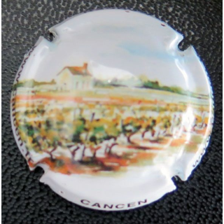 Capsule muselet VAL DE LOIRE CANCEN TOURS n° 4a www.cancen.fr sur ctr