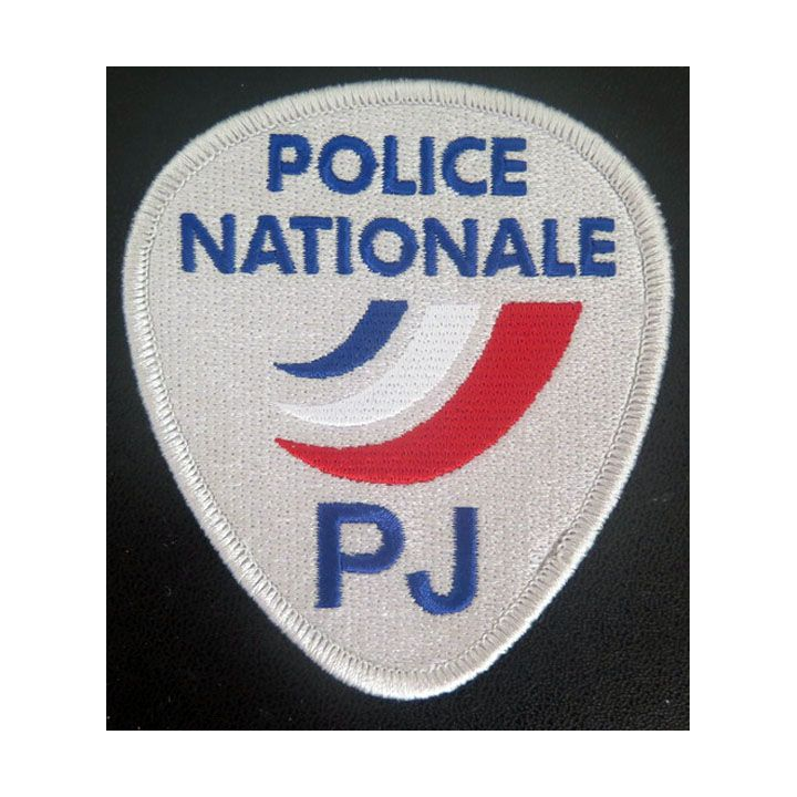 POLICE : Insigne tissu de police judiciare de la police nationale