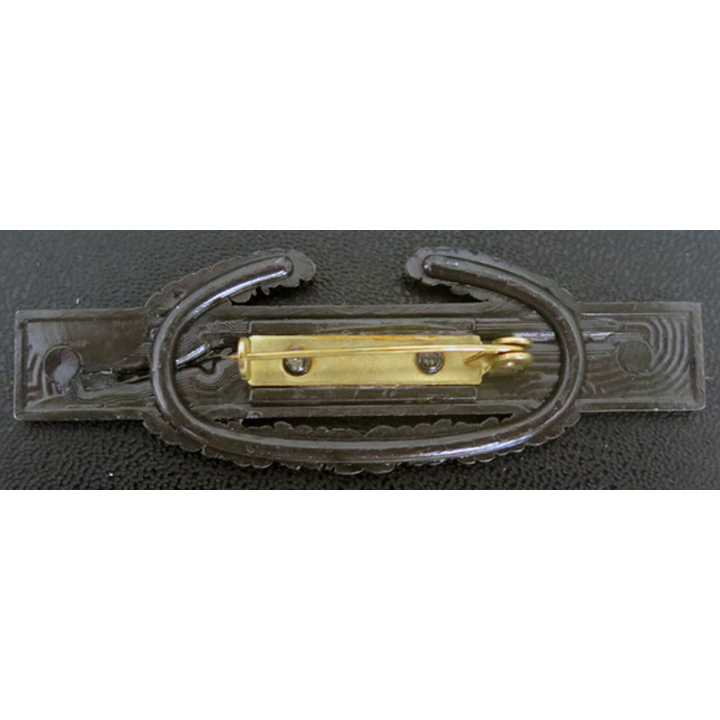 insigne de l'infanterie US 1943 en bronze copie espagnole