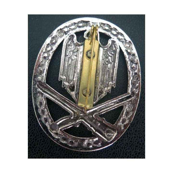 insigne des unités d'assaut allemande 1940 en "argent"