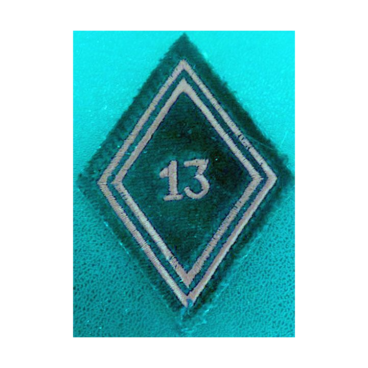 LOSANGE DE BRAS MODÈLE 45 : 13° régiment du génie troupe