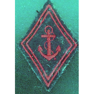 LOSANGE DE BRAS MODÈLE 45 : soldat d'infanterie de marine troupe