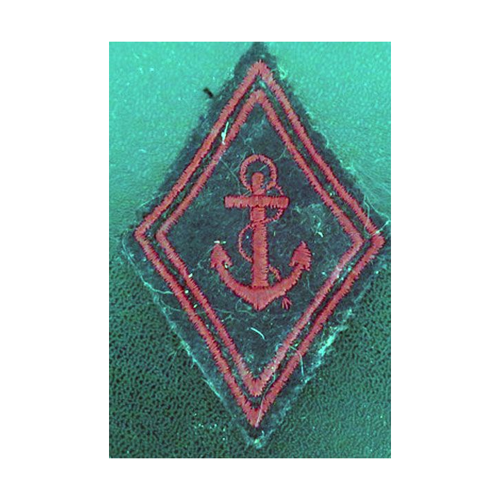 LOSANGE DE BRAS MODÈLE 45 : soldat d'infanterie de marine troupe