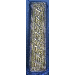 TENUE BLEUE OFFICIER : Barrette d'épaule en cannetille