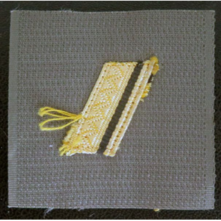 FRANCE : galon de combat de sergent engagé sur Velcro