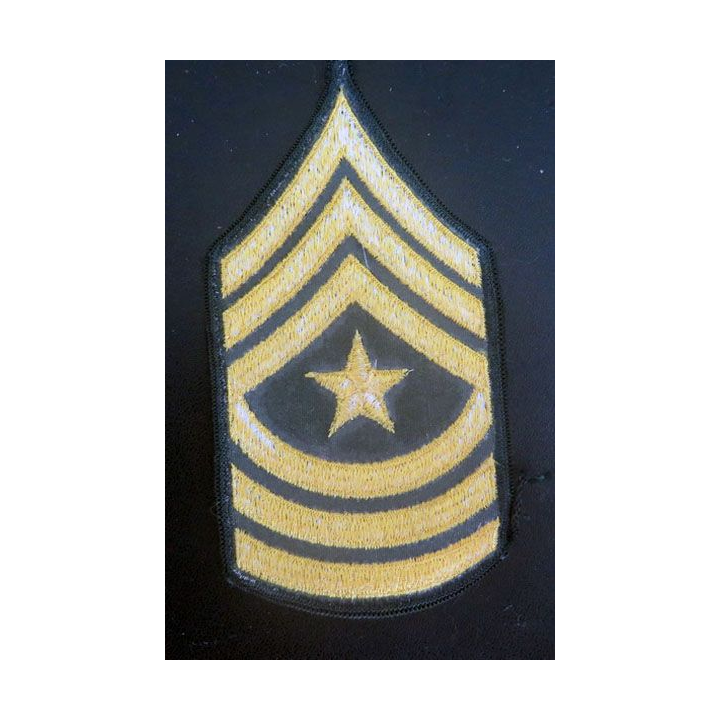 USA : galon de combat de sergent major 