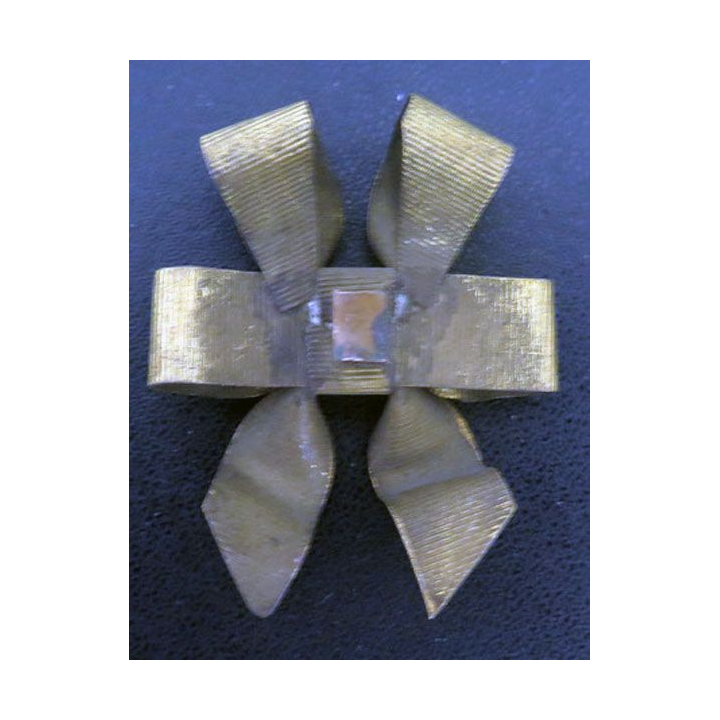 Noeud en laiton de hauteur 6,5 cm