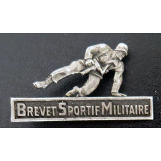 insigne métallique du brevet sportif militaire  Drago G. 1469