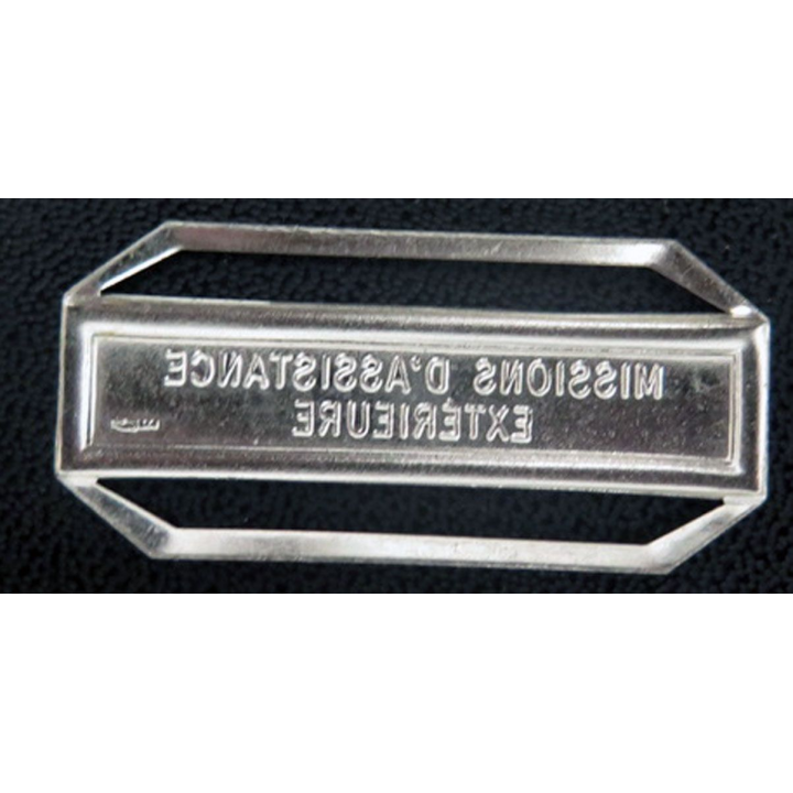 BARRETTE "Missions d'assistance extérieure"
