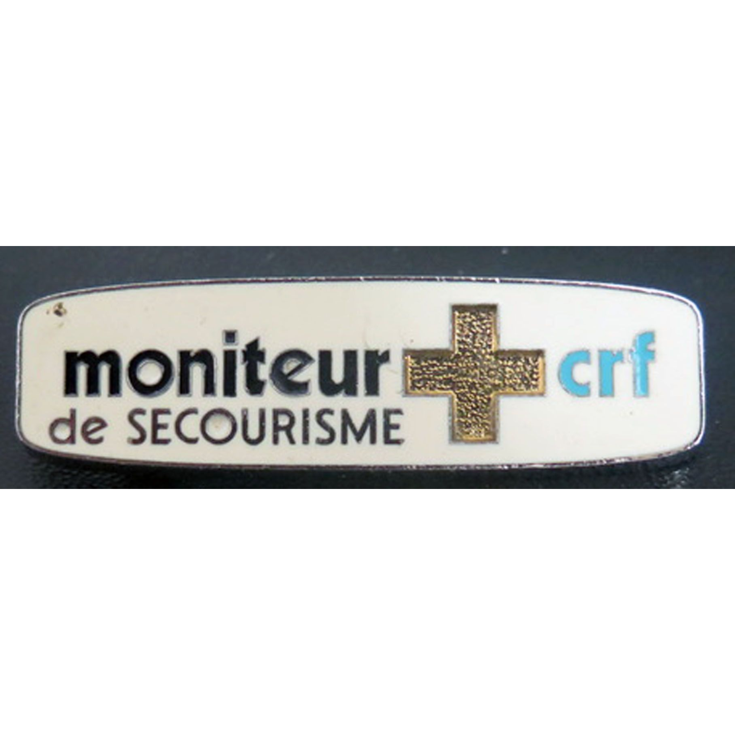 Broche de moniteur de secourisme de la Croix rouge française