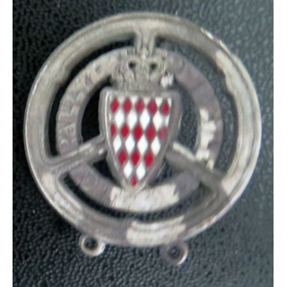 insigne du rallye automobile de Monte Carlo (sans vis arrière)