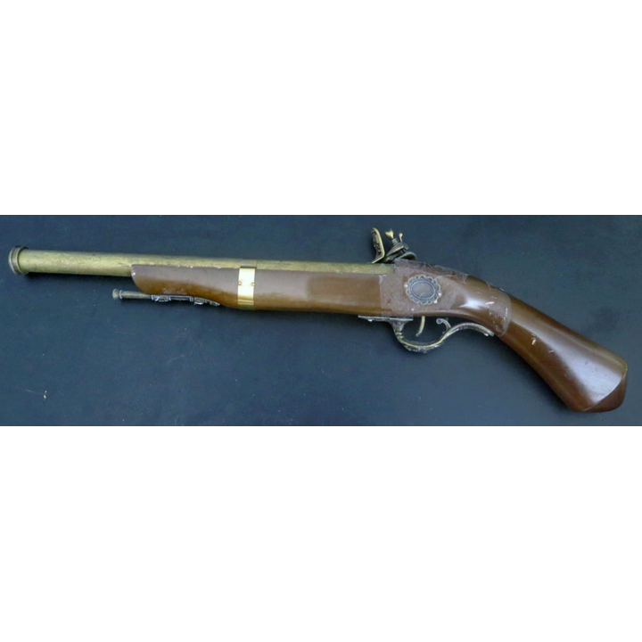 Pistolet époque napoléonnienne (reproduction espagnole) en bois métal