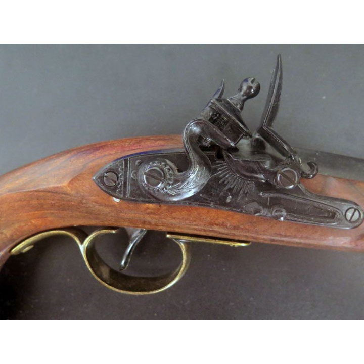Pistolet de pirate (reproduction espagnole) en bois et métal