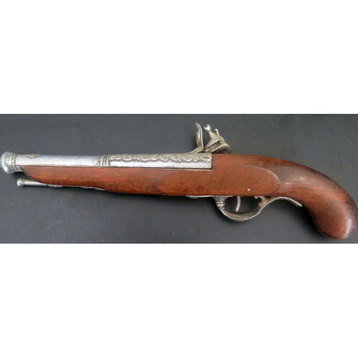 Pistolet de pirate (reproduction espagnole) en bois et métal