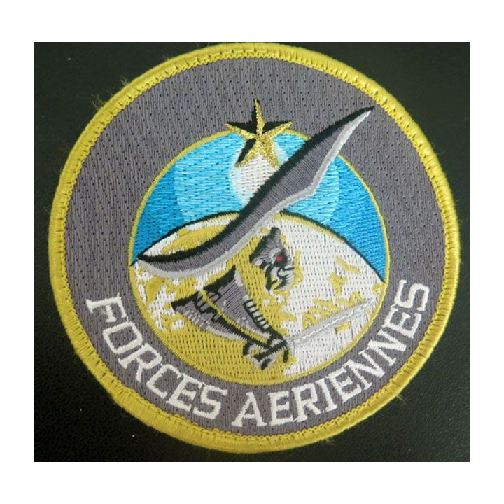 Insigne tissu des forces aériennes de diamètre 9 cm