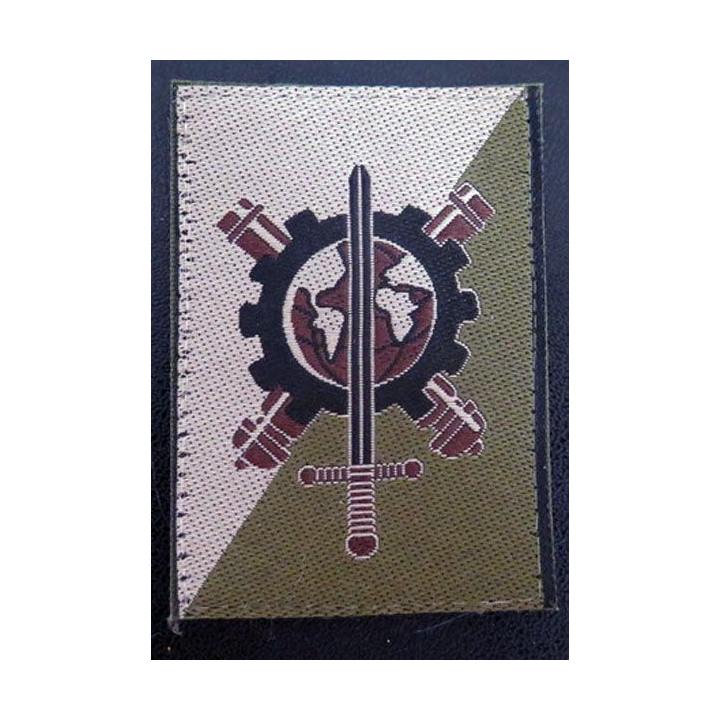 Insigne tissu basse visibilité de la direction centrale du matériel