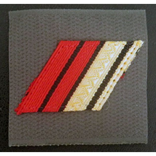 FRANCE : galon de combat de Caporal chef engagé sur Velcro