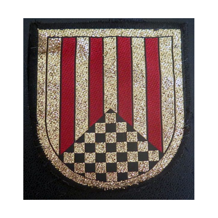 Blason de ville dimansions 6,5 x 7 cm