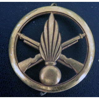 insigne de bérêt de l'infanterie de fabrication Coinderoux