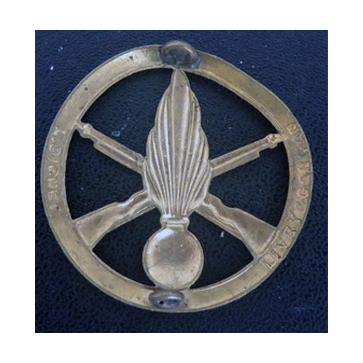 insigne de bérêt de l'infanterie de fabrication Bichet (déformé)