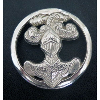 insigne de béret de l’arme blindée cavalerie de fabrication Boussemart
