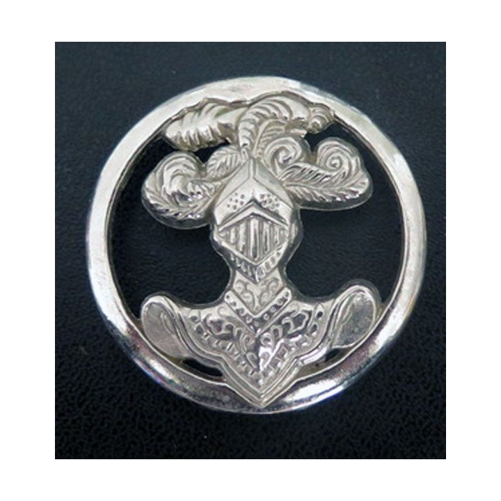 insigne de béret de l’arme blindée cavalerie de fabrication Boussemart