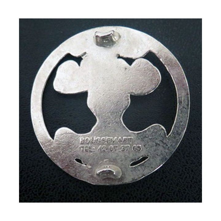 insigne de béret de l’arme blindée cavalerie de fabrication Boussemart