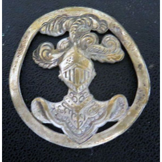 insigne de béret de l’arme blindée cavalerie de fabrication Coinderoux