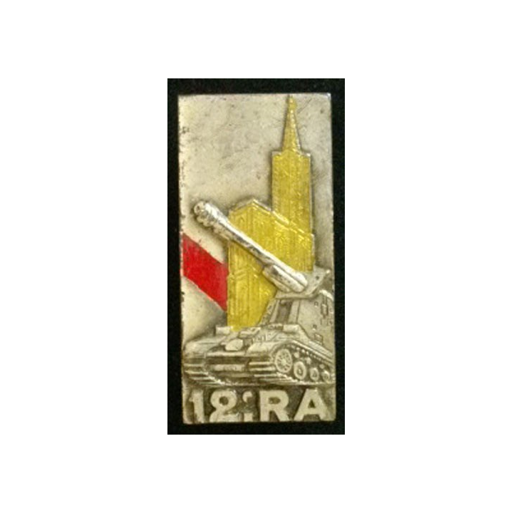 12° RA : 12° RÉGIMENT D'ARTILLERIE (MONOBLOC)