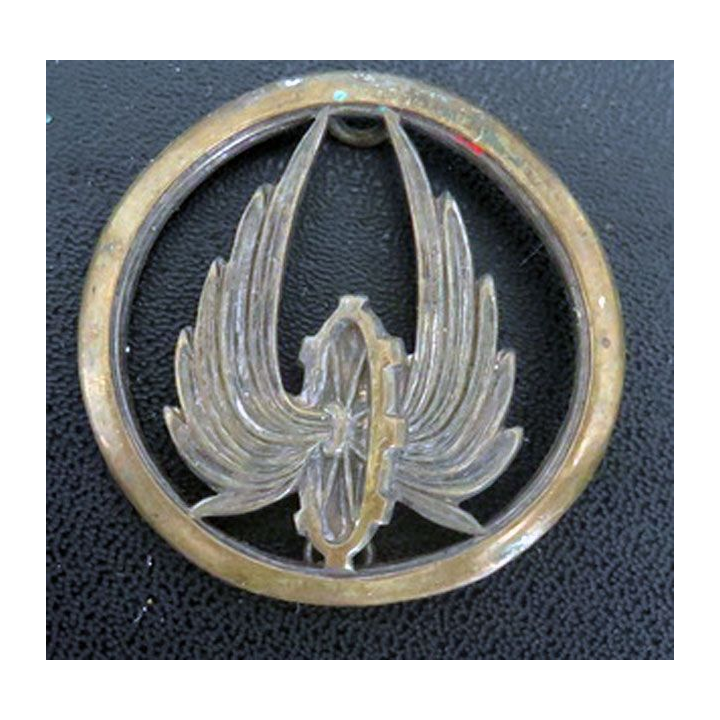 Insigne de béret du train sans nom de fabricant