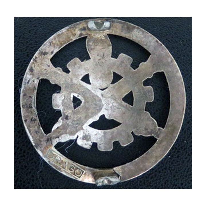 Insigne de béret du matériel de fabrication Drago attaches cassées