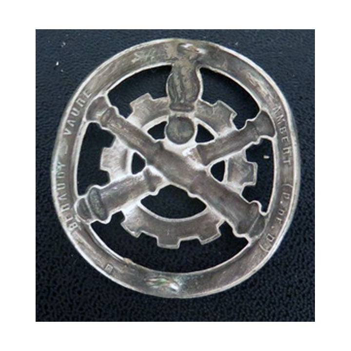 Insigne de béret du matériel de fabrication Béraudy Vaure bombé