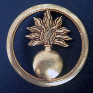 Insigne de béret des écoles doré de fabrication Coinderoux