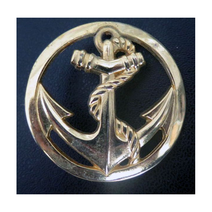 insigne de béret des troupes coloniales et de marine Boussemart