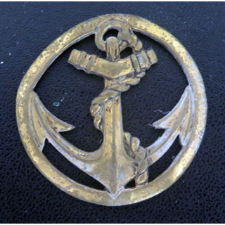 insigne de béret des troupes coloniales et de marine Bichet 