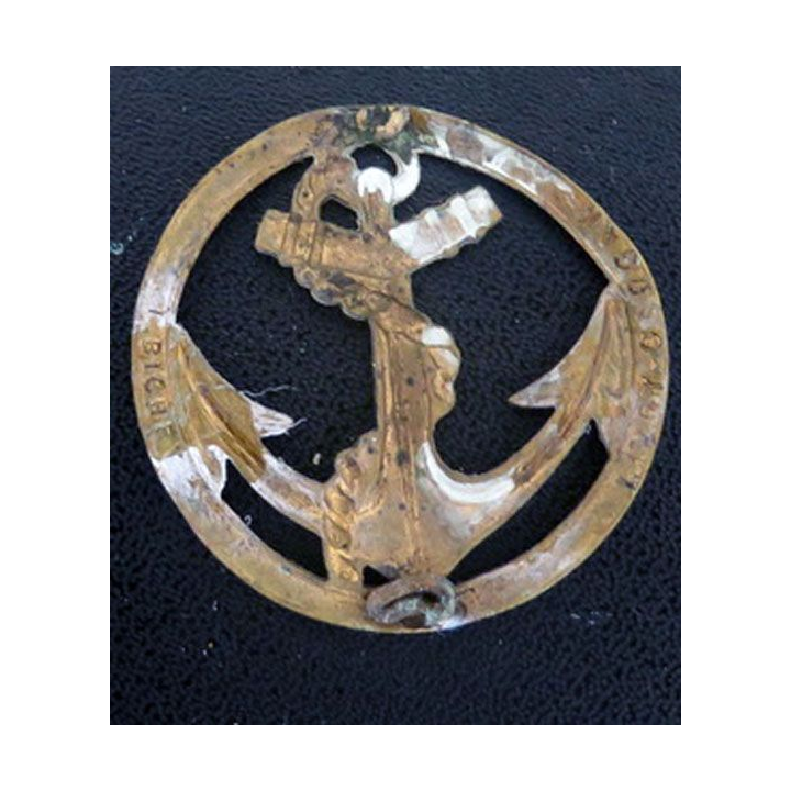 insigne de béret des troupes coloniales et de marine Bichet 