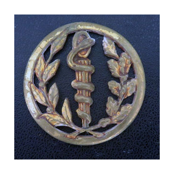 insigne de béret du service de santé de fabrication Coinderoux