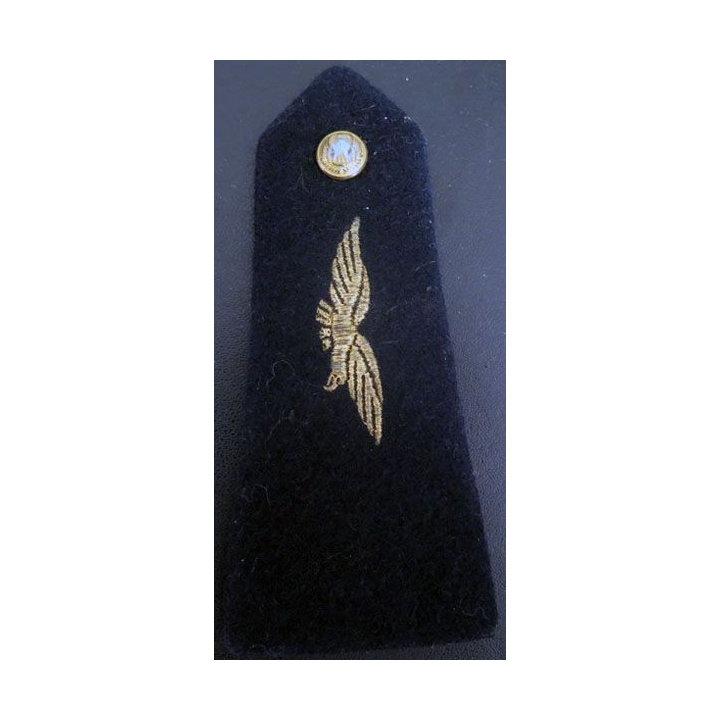 épaulette de soldat de l'armée de l'air avec bouton