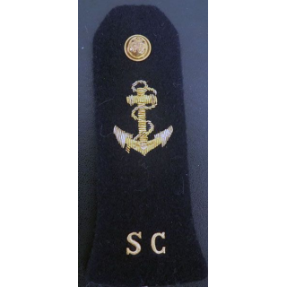 épaulette de scientifique du contingent de la marine en cannetille
