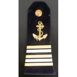 épaulette de Capitaine de Frégate de la marine en cannetille