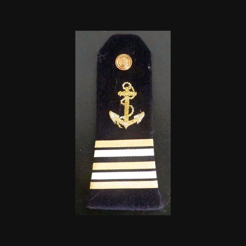 épaulette de Capitaine de Frégate de la marine en cannetille