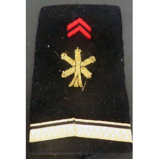 fourreau de sergent d'artillerie en cannetille