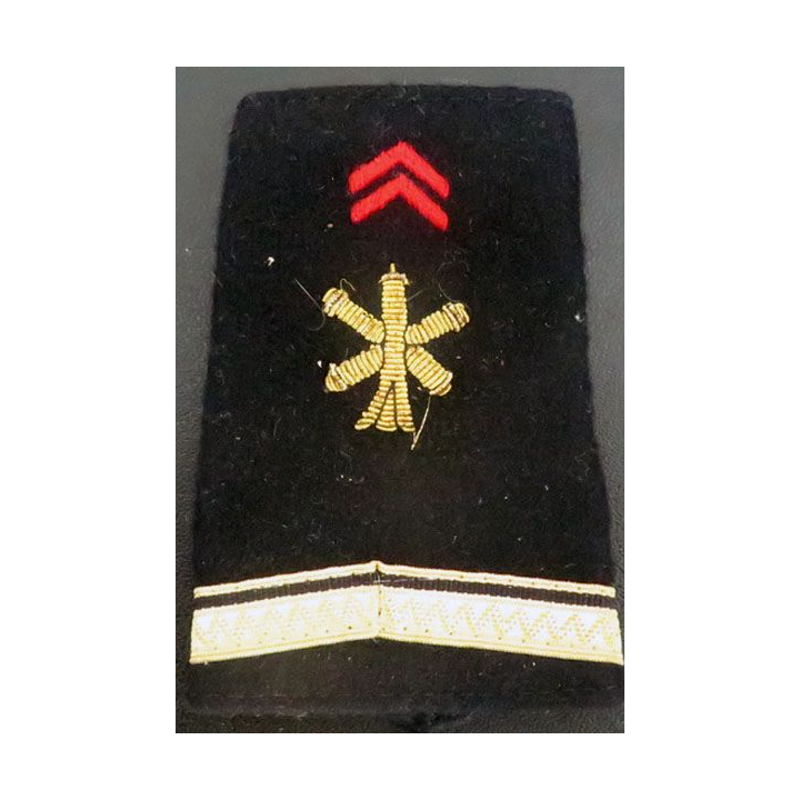 fourreau de sergent d'artillerie en cannetille
